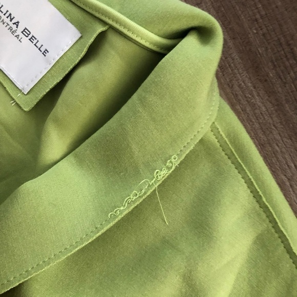 CAROLINA BELLE Womens lime/avocado
Green Front Snap Button Cardigan size XL - Picture 9 of 9